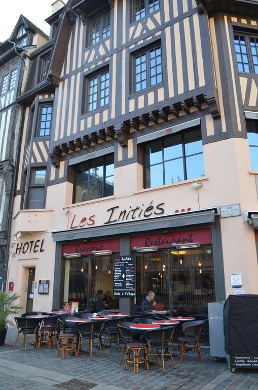 Les Inities Hotel Rouen Bagian luar foto